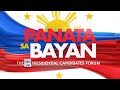 Panata sa Bayan: The KBP Presidential Candidates Forum