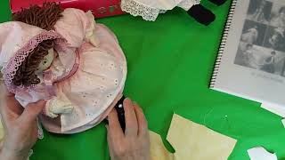 MAKING A DRESS FOR MY DOLL (part3)  (280) @ISEW