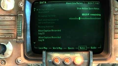 Fallout 3 Walkthrough - Pip Boy and Terminal #87 - CN