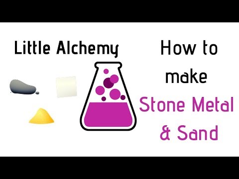 Little Alchemy How To Make Stone Metal Sand Cheats