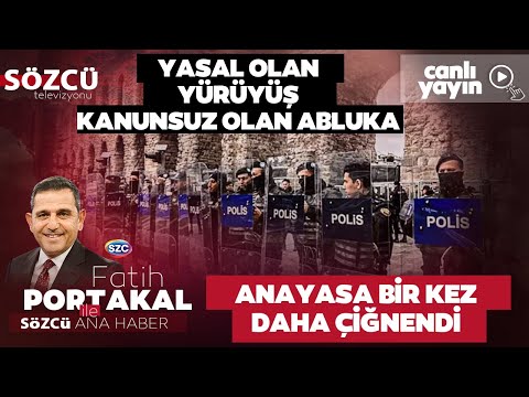 Fatih Portakal ile Sözcü Ana Haber 1 Mayıs