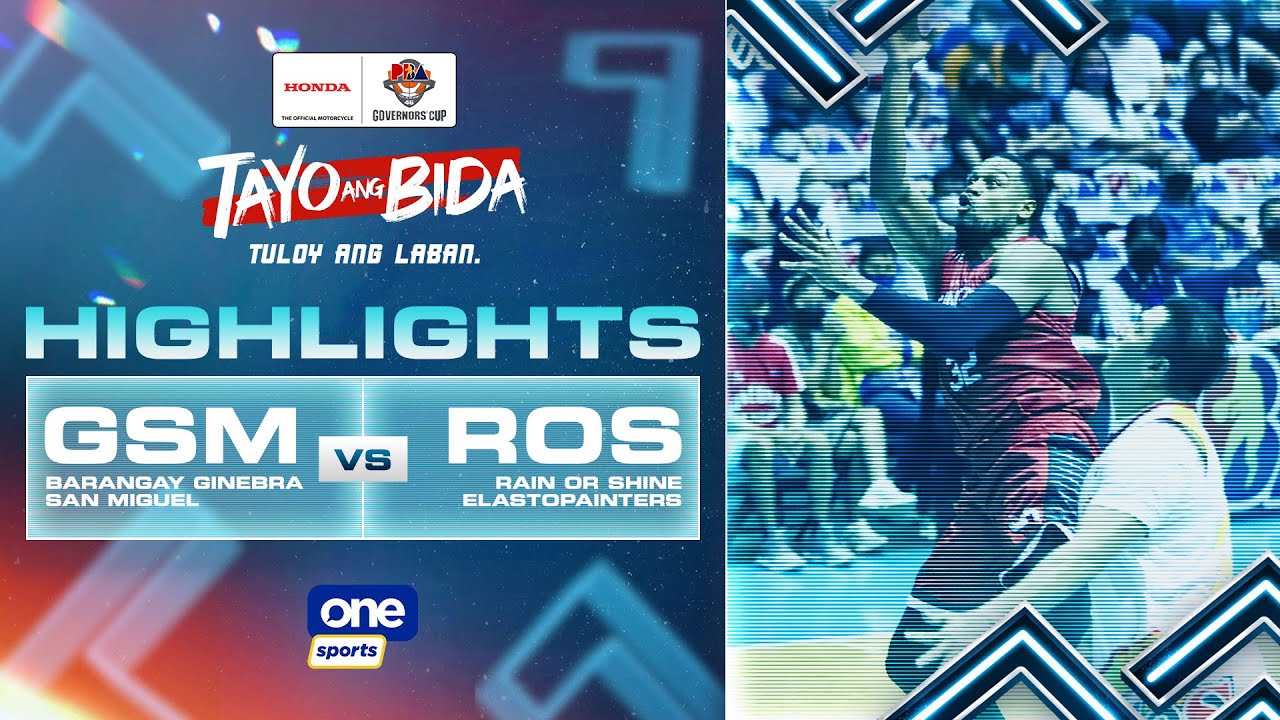 Brgy. Ginebra vs. Rain or Shine highlights | PBA Governors' Cup 2021 - Mar. 6, 2022