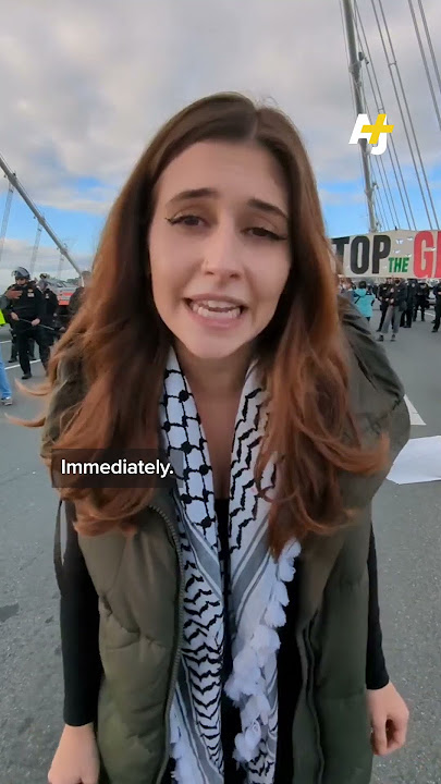 Protestors shut down the Bay Bridge demanding ceasefire in Gaza