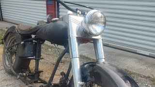 1950 panhead #harleydavidson #biker#panhead