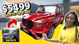 Way to spend $5499 USD to upgrade the G550 into the unique and exclusive Maybach G900|||