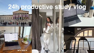 productive study vlog | day in my life as a med student 📚