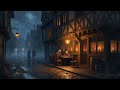 Cozy Rain Tavern - Tavern Under a Rainy Sky