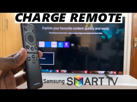How To Charge Your Samsung Smart TV Solar Remote