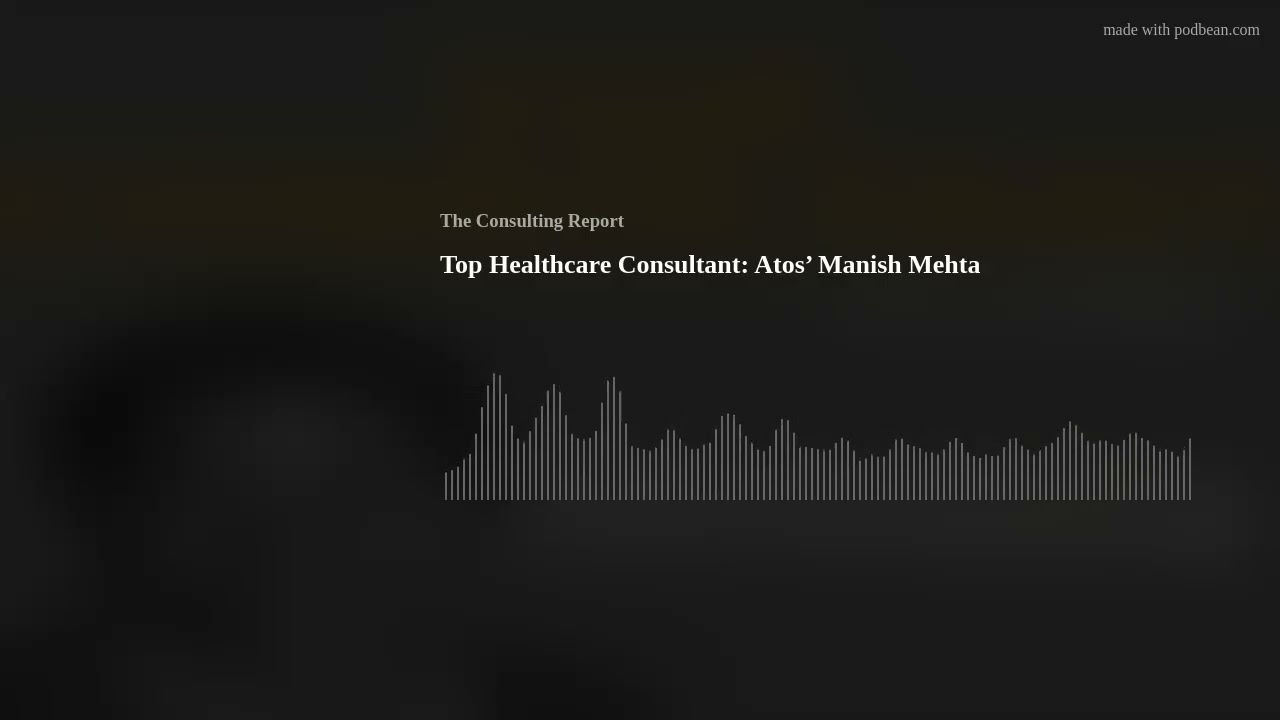 Top Healthcare Consultant: Atos’ Manish Mehta