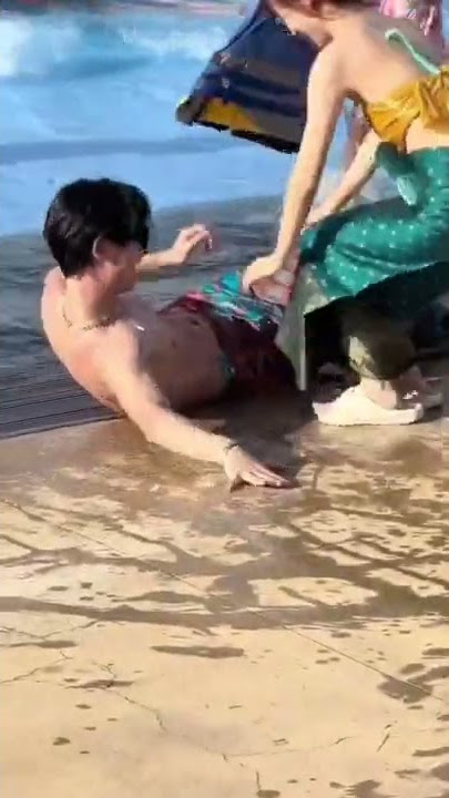 Mancing di kolam dapet duyung cogan #duyung #chineseactor