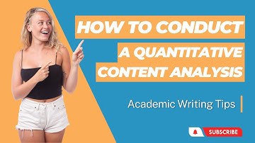Quantity before quality – Quantitative content analysis for beginners