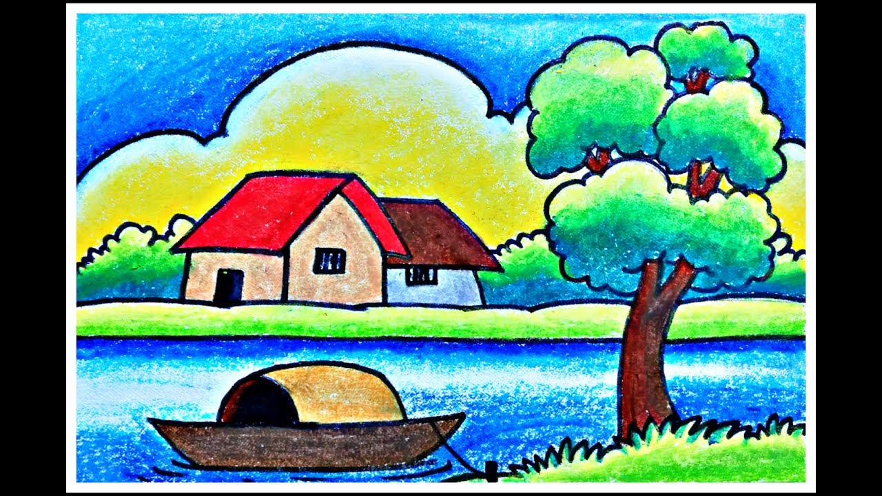 Featured image of post Easy Scenery My Village Drawing Competition / You can edit any of drawings via our online image editor before downloading.