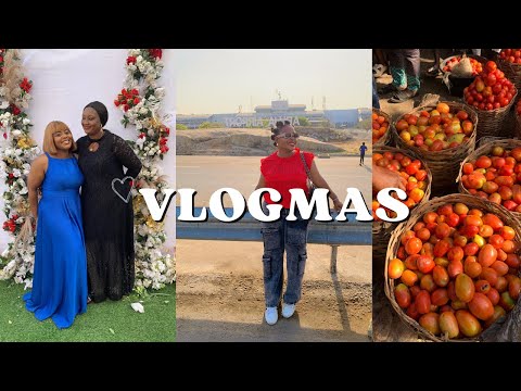 VLOGMAS:  Abuja Metro Train Ride + WWP Workers Appreciation Day/ Dei Dei Market