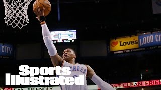 Russell westbrook records nba’s first perfect triple-double | si wire | sports illustrated