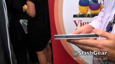 ViewSonic ViewPad 7e Android Tablet Hands On