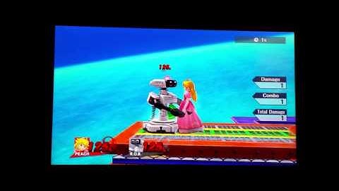 Peach Z-drop turnip to footstool kill set up