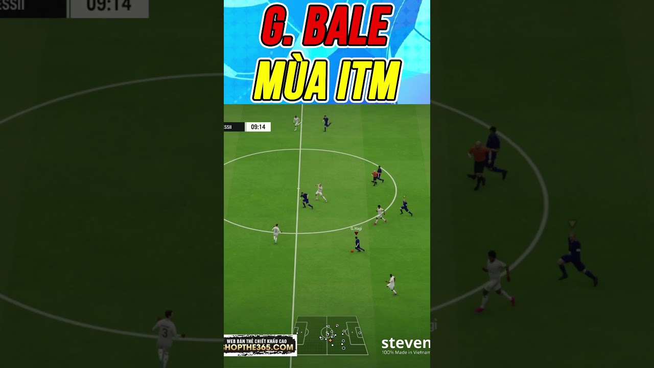 THÀNH HOÀ | Gareth Bale mùa Icon TM Tại sao vẫn 2 chân 5-3 | FC Online 