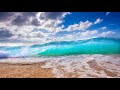 SOOTHING Music for SLEEP Insomnia | Calm beach waves sounds for meditation, spa, study, & more