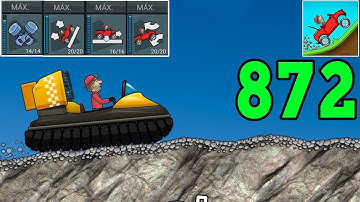 Hill Climb Racing - HOVERCRAFT in MOUNTAIN - Gameplay Walkthrough Part 872 (Android,iOS)