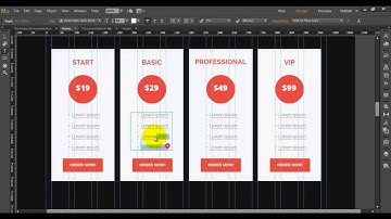 How to Edit Pricing Section  | Premium Adobe Muse Template "Tornado"