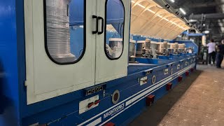 Initial startup of the MBK-6/1.630-5.550 Wire Drawing Machine in Ohio, USA!