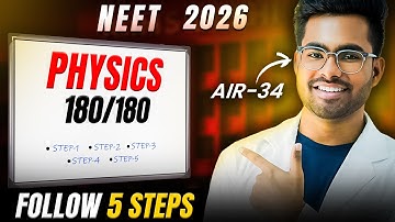 How I Scored 175/180 in NEET Physics with These SIMPLE Tricks