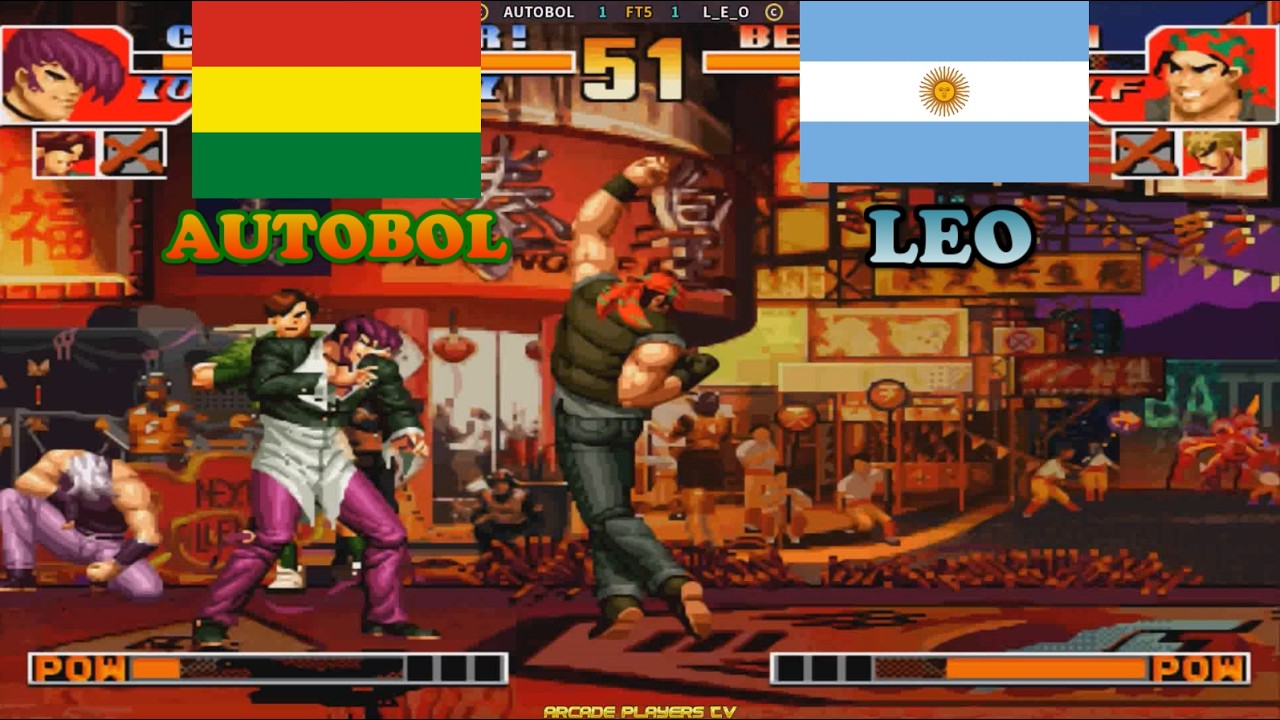 The King of Fighters '97 ➤ AUTOBOL (Bolivia) vs LEO (Argentina) kof97