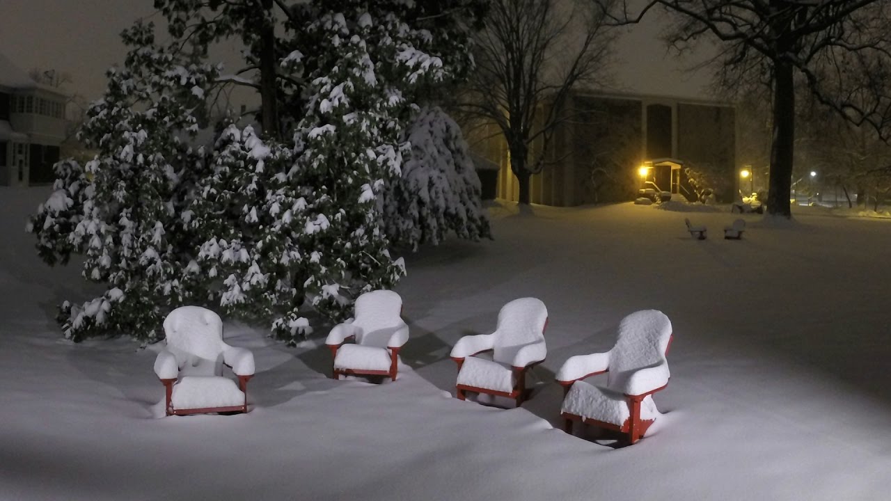 Time-lapse of Winter Storm Stella - YouTube