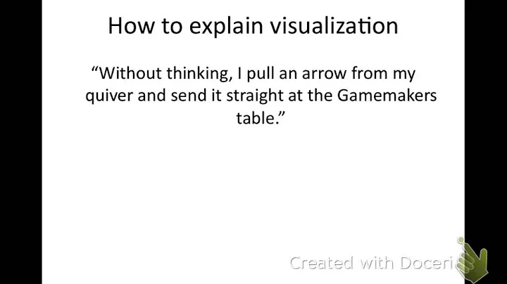 Visualizing