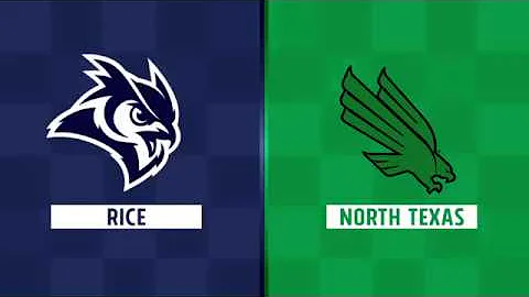 Highlights: Rice at North Texas, Week 9