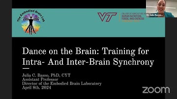 Dance on the brain: Training for intra- and inter-brain synchrony - Julia Basso