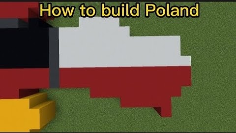 how to build Poland in | Minecraft (tutorial) part 9
