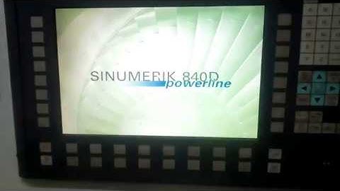 Ghost back up process for  Siemens sinumerik 840D