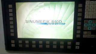 : Ghost back up process for  Siemens sinumerik 840D