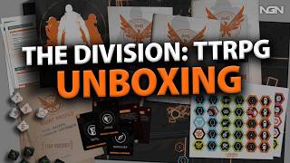 The Division TTRPG Starter Set Unboxing