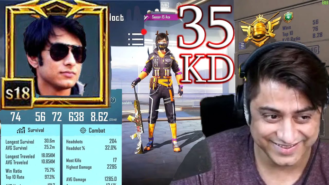 How To Conqueror Rank Push in 3 Days with 35 KD PUBG Mobile | Rush ...