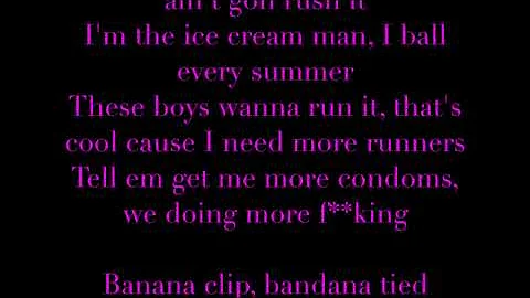 Tyga-Ice cream man lyrics