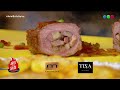 Bife de chorizo relleno, Chipa So&#39;o y Torta Bombón (8/12/2023) - Ariel en su Salsa