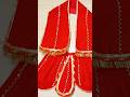 How to make ganesh ji poshak/हनुमान जी की पोशाक कैसे बनाते हैं?#Goddress #trending #sewing #viral
