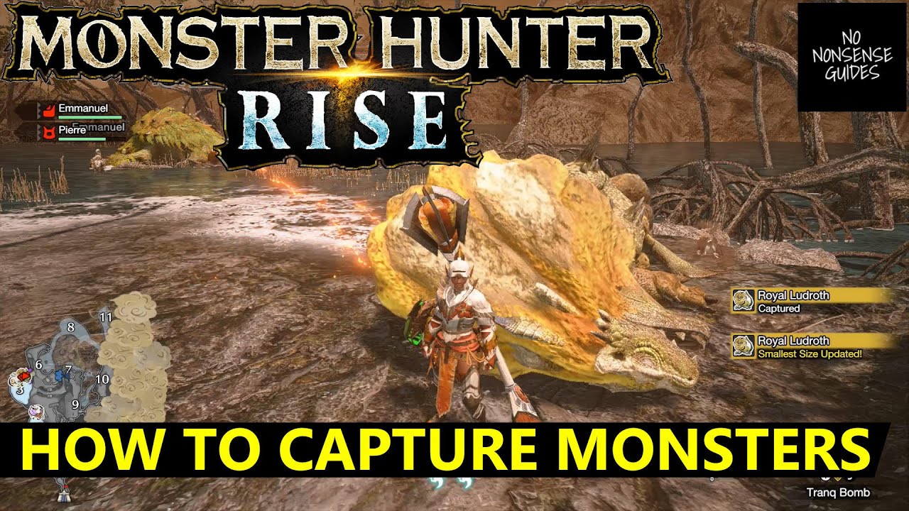 Monster Hunter Rise How to Capture Monsters YouTube