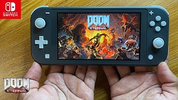 DOOM Eternal Nintendo Switch Lite Gameplay