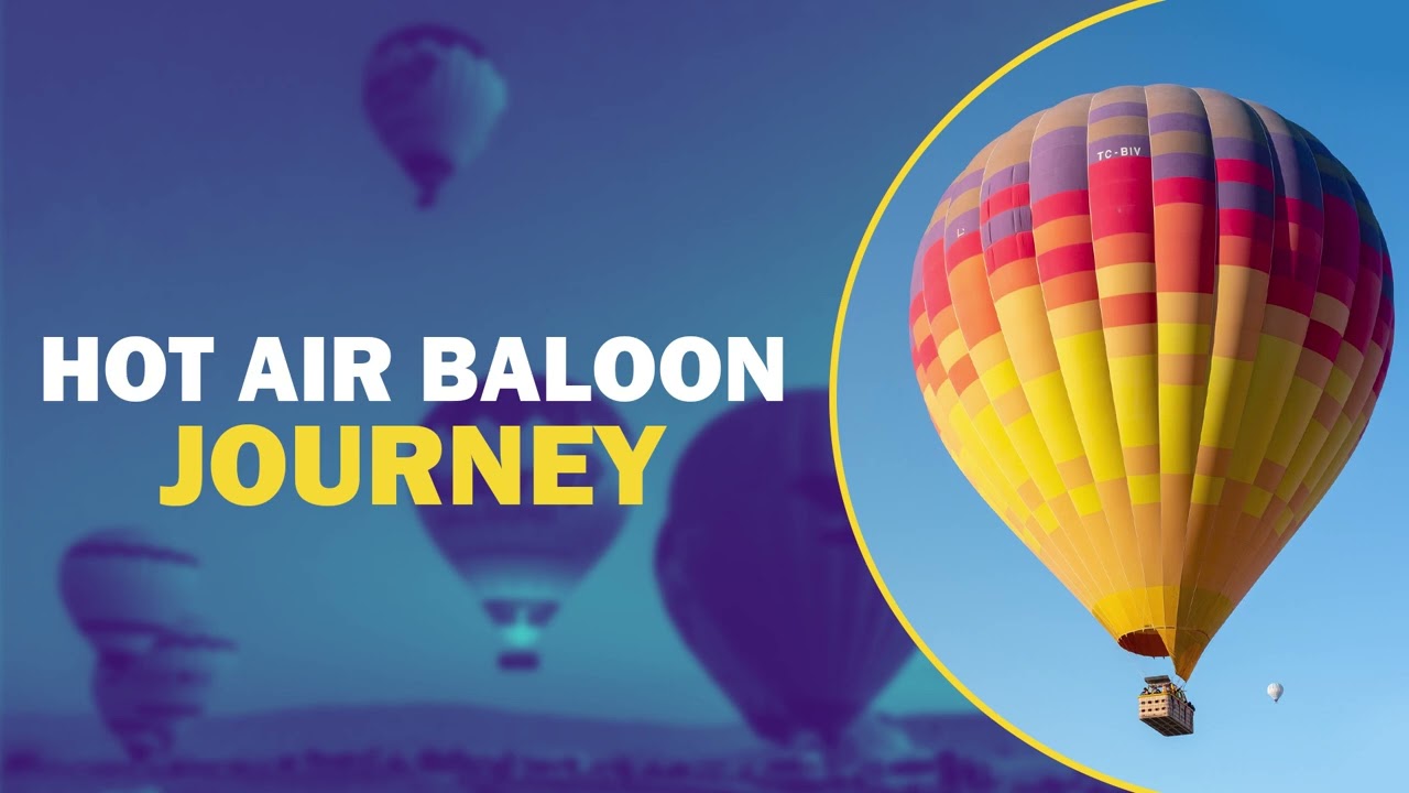 Master YouTube thumbnail design for YouTube video|thumbnail design service|hot air balloon journey