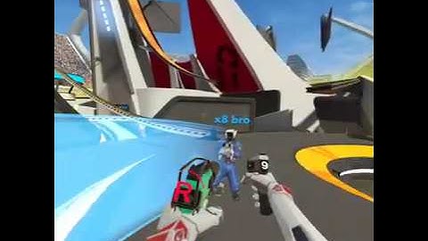 Hyper Dash Alpha gameplay - Control Point gamemode [Oculus Quest]