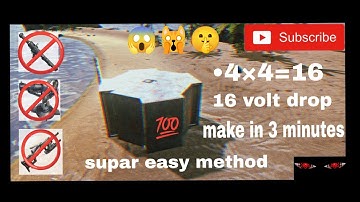 ARK mobile 4×4 volt drop on tek generator. || Most useful and easy method || easy to make 😁😜🤫