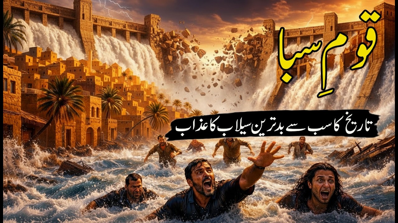 Qom e Saba Per Selaab  ka Azaab  | Allah Ne Qaum e Saba Ko Kaise Tabah Kiya?