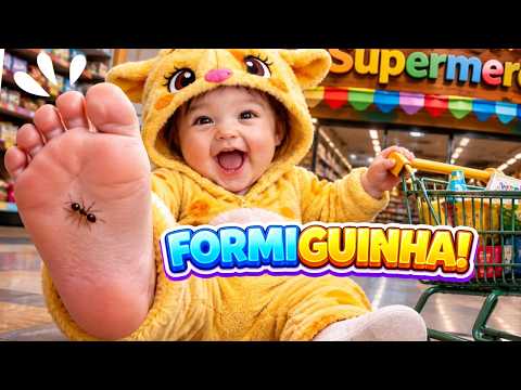 FORMIGUINHA | Música Infantil Divertida | Baby Mu e os Bebês Dançando