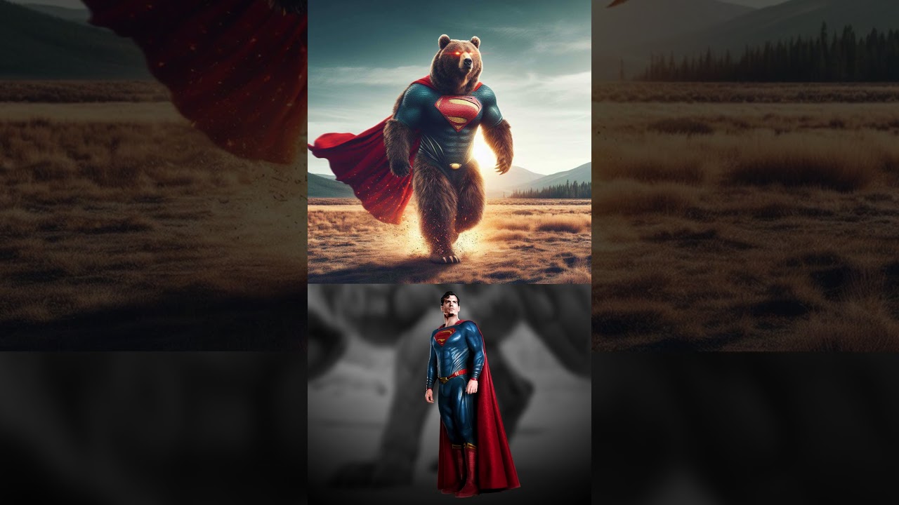 AVANGERS but BEAR 🐻  VENGERS 😱 (MARVEL & DC) 2024