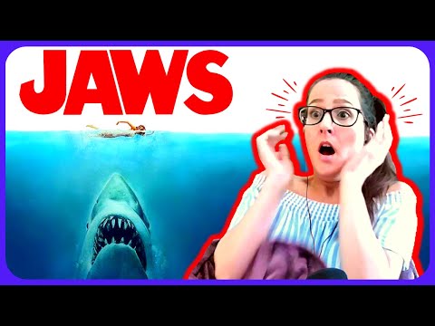 Girl w fear of sharks reacts to JAWS!!😱* FIRST TIME WATCHING