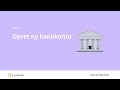 Opret ny bankkonto