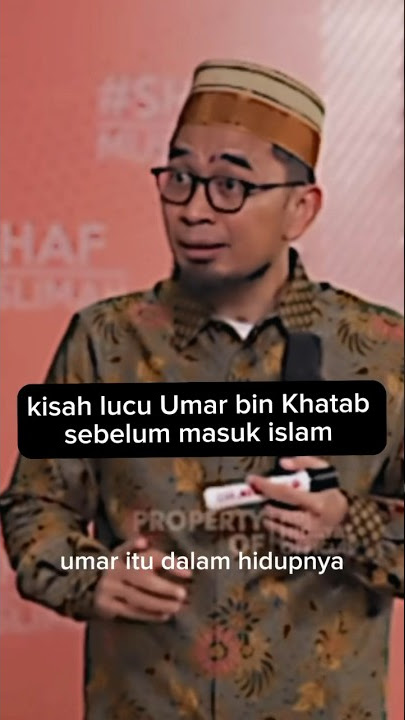 Funny story of Umar bin Khatab | Ustad Adi Hidayat